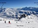 Alpe d'Huez i položaj Les Sybelles i Les 2 Alpes