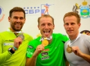 Osvajači medalja u sprint: Roesch, Moravec i Otcenas