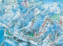 Val d'Isere ski mapa