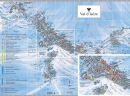 Val d' Isere - mapa naselja