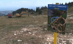 Jahorina poetak izgradenje ski lifta Trnovo RTVIS 13.8.20