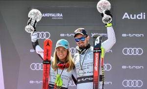 Mikaela Shiffrin Dominik Paris Super G 2019 Andorra