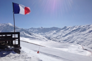 Skiing in France