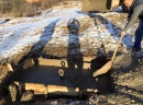 Turjak - Betonska stopa za bebi ski lift