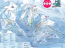 Courchevel, ski mapa 2018
