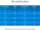 Divčibare 2022 -  ski rental