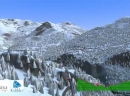 Pogled na trasu iz Alpe d'Hueza ka Les 2 Alpes-u.