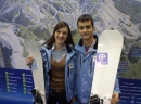 Reprezentativci Srbije u snoubordu Jelena Ignjatov i Filip Grahovac