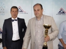 Slobodan Pavlović prima pehar za BSK za osvojeno PRVO MESTO u Alpskom kupu Srbije za sezonu 2015-2016