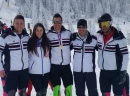 Alpski tim Srbije na Kopaoniku - Strahinja, Milica, MarkoV., Miloš, Marko S.