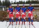 Idre, SWE - na strelištu  Dejan Krsmanović,  Ajlan Rastić, Emir Hrkalović, Edin Hodžić