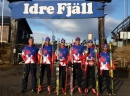 Idre, SWE - trener Almir Džeković, Ajlan Rastić, Emir Hrkalović, Edin Hodžić, Dejan Krsmanović, Damir Rastić