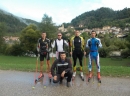 FIS cross country kamp, ITA - Goran Košarac, Alen Mahmutović, Marko Starčević, Mirsad Pejčinović. Trener Bojan Minić