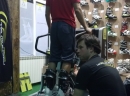 Fischer Vacuum FIT - Podešavanje širine stopala na mašini na osnoivu širine kukova