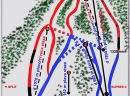 Kupres, ski mapa