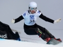 Nina Micic (SRB) competes in the season's last parallel giant slalom held at the World Cup finals 2011 in Arosa, Switzerland © FIS/Oliver Kraus
