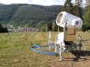 BrijeÅ¾Ä‘a, Nova VaroÅ¡ - Montiran sistem veÅ¡taÄkog zasneÅ¾avanja, jul 2013.