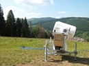 BrijeÅ¾Ä‘a, Nova VaroÅ¡ - Montiran sistem veÅ¡taÄkog zasneÅ¾avanja, jul 2013.