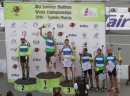 Biatlon, Tjumen 2014 - Podium, potera muskarci 24.08.2014.