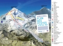 Tignes- letnja ski mapa
