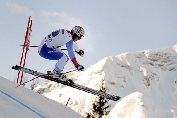 beat feuz dans super combine wengen 12 janvier 2012