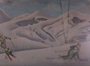 Popova Šapka, mural nba zidu