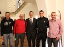 Šuki, u Norveškoj ambasadi sa zlatiborcima