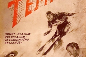 lav v kalda tempo spust slalom veleslalom aerodinamicno skijanje slika 300