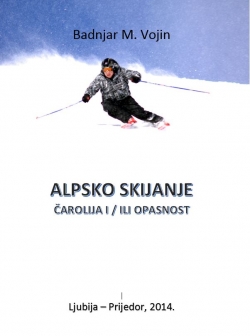lpsko skijanje KNJIGA Vojin Badnjar naslovna