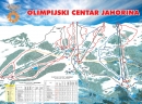 Jahorina - ski mapa 2011