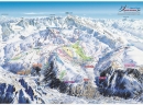 Alpe d'Huez - ski mapa 17-18