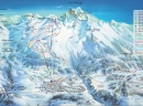 Aussois - ski mapa
