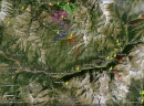 Maurienne - mapa terena