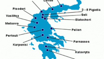 skiing in greece map 300x200