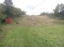 Vučići, Ogulin  - Radovi na ski stazi jesen 2015.