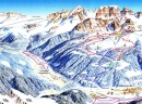 Pinzolo  - ski mapa