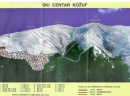 Kozuf - Jedna od mapa budućeg ski centra