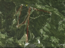 Cerkno - mapa terena