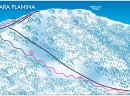 Stara Plamina - Ski mapa iz 2006