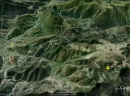 Mokra gora - mapa terena