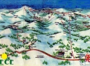 Kopaonika Ski mapa, pogled iz Brzeća