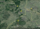 Sjenica na Google earthu